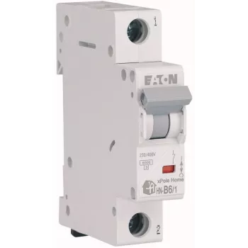 EATON MCB Type B 6A 1-Pole 6kA HN-B6/1