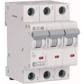 EATON HN-B16/3 Miniature Circuit Breaker 16A 3-Pole Type B 6kA