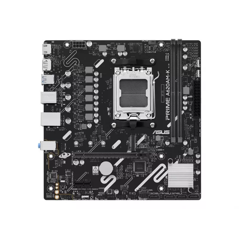 ASUS PRIME A620AM-K AMD AM5 A620 DDR5 Micro-ATX emaplaat