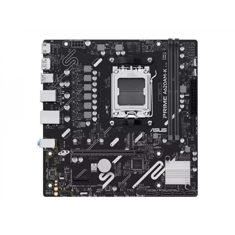 ASUS PRIME A620AM-K AMD AM5 A620 DDR5 Micro-ATX emaplaat