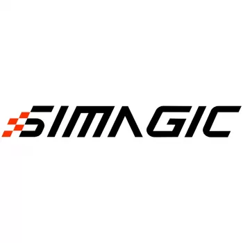 Simagic Põrandamatt - Must/Punane