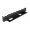 DELOCK 19-tolline tugisiinikomplekt reguleeritav 368-600 mm võrgukappi 1U must 2 tk