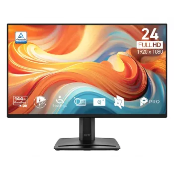 MSI PRO MP245 E14VL 23.8 tolli Full HD VA monitor 75Hz 4ms HDMI VGA