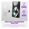 NZXT F140 RGB 140mm must ventilaator