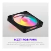 NZXT F140 RGB 140mm must ventilaator