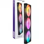 NZXT F420 RGB All-in-One vedelikjahuti, 420mm radiaator, 3x 140mm ventilaatorit, must