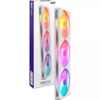 NZXT F420 RGB vedelikjahuti (valge, 420 mm)