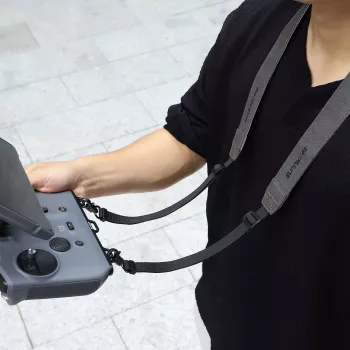 SUNNYLIFE Kaela/Õla rihm lanyard rakmed DJI RC Pro 2 kaugjuhtimispuldile - Must