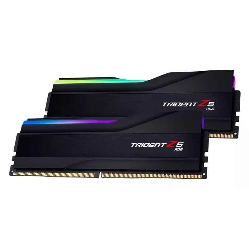 G.Skill Trident Z5 RGB 32GB (2x16GB) DDR5 6600MHz CL34 Lauaarvuti mälukomplekt - Matt Must