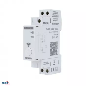 SCHELINGER A26-RS-WIFI2 Astronoomiline taimer, Wi-Fi, 1-kanaliline, 48-240V AC/DC, 16A, DIN-siini