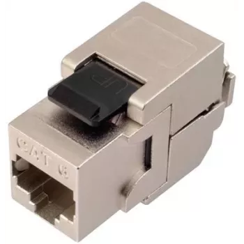 SOLARIX Cat.6 STP RJ45 Keystone Moodul Tööriistavaba IDC Must