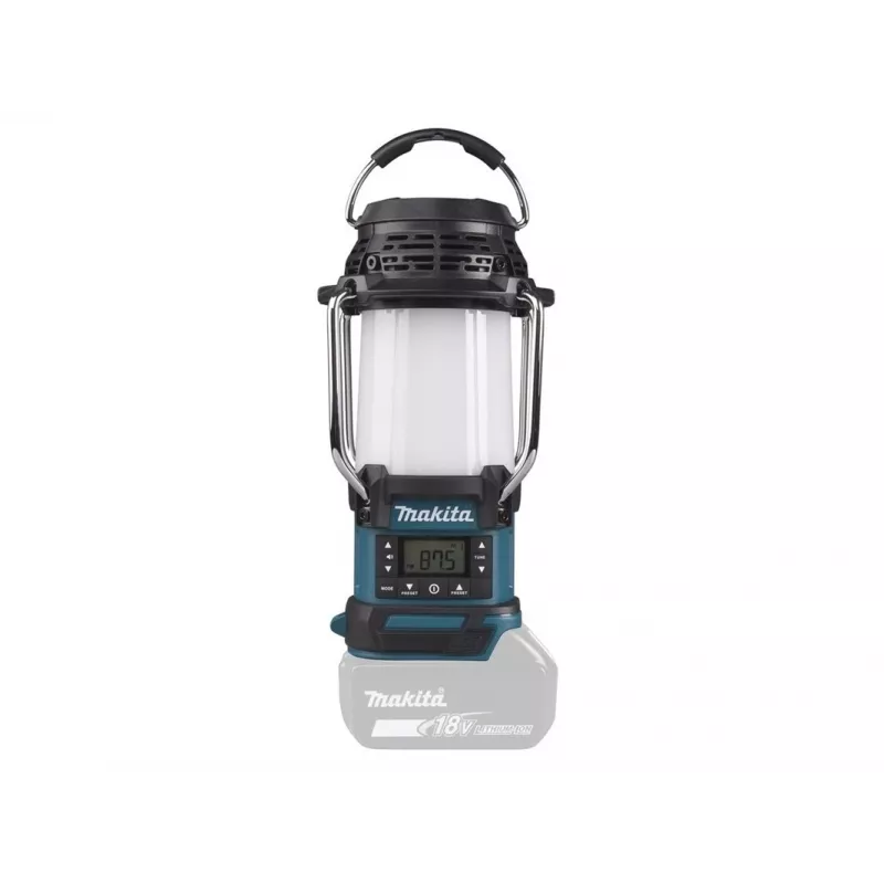 Makita DMR055 14.4V/18V Li-Ion juhtmeta raadio laternaga (tööriist ilma akuta)
