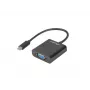 LANBERG AD-UC-VG-01 USB Type-C to VGA Adapter 15cm Black