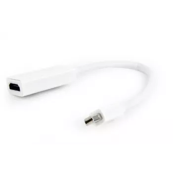 Gembird Mini DisplayPort to HDMI Adapter 4K 30Hz White A-MDPM-HDMIF-02-W