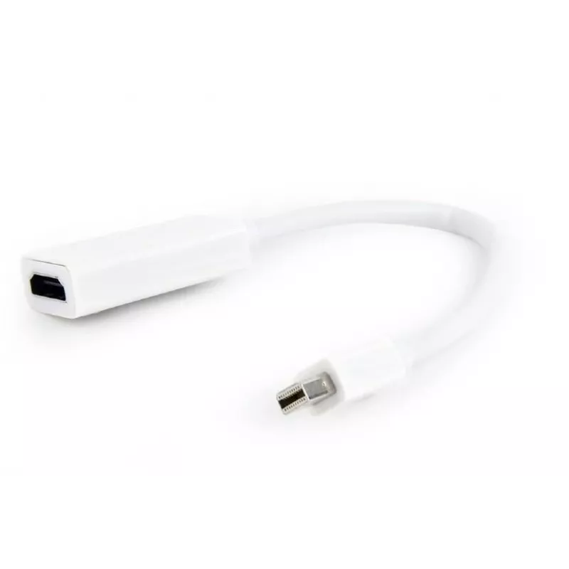 Gembird Mini DisplayPort to HDMI Adapter 4K 30Hz White A-MDPM-HDMIF-02-W