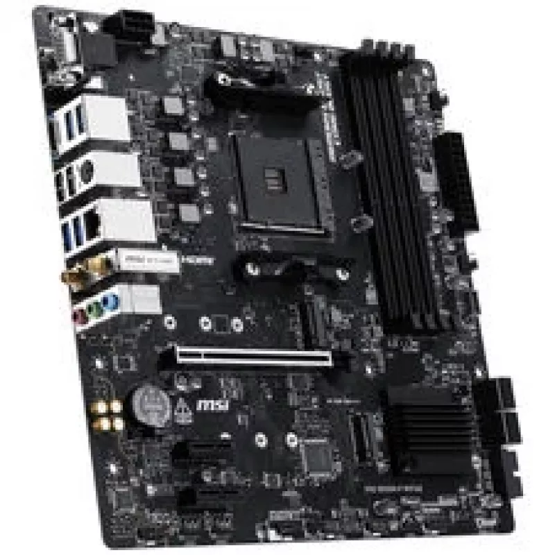 MSI PRO B550M-P WiFi6E emaplaat (B550, AM4, mATX, AMD)