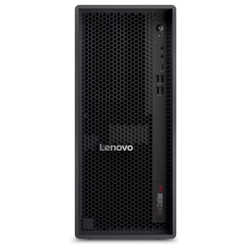 Lenovo ThinkStation P4 30KN torn tööjaam - AMD Ryzen 5 Pro 9655 3.9GHz, 32GB RAM, 512GB NVMe SSD, Radeon graafika, Windows 11 Pro, monitor