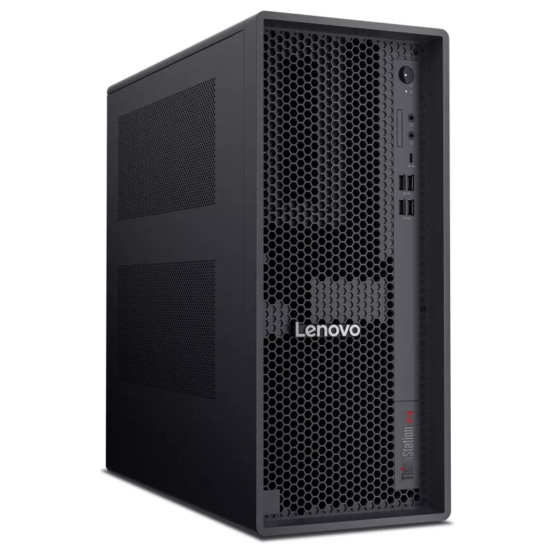 Lenovo ThinkStation P4 30KN torn tööjaam - AMD Ryzen 5 Pro 9655 3.9GHz, 32GB RAM, 512GB NVMe SSD, Radeon graafika, Windows 11 Pro, monitor