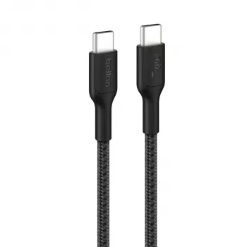 Belkin BOOST↑CHARGE Punutud USB-C to USB-C kaabel 60W 2m Must