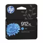 HP 912XL suure tootlikkusega tsüaan originaal tindikassett