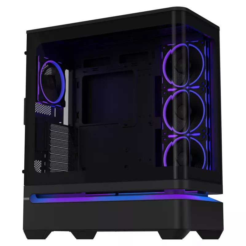 ASUS PRIME AP304 TG ARGB ATX Black Edition mängukorpus