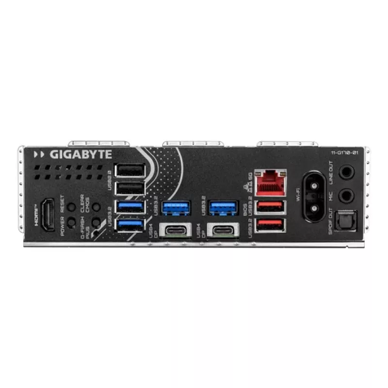 GIGABYTE X870E EAGLE WIFI7 AM5 ATX emaplaat, 4x DDR5, HDMI, DP, 4x M.2, USB4, Wi-Fi 7, 5GbE