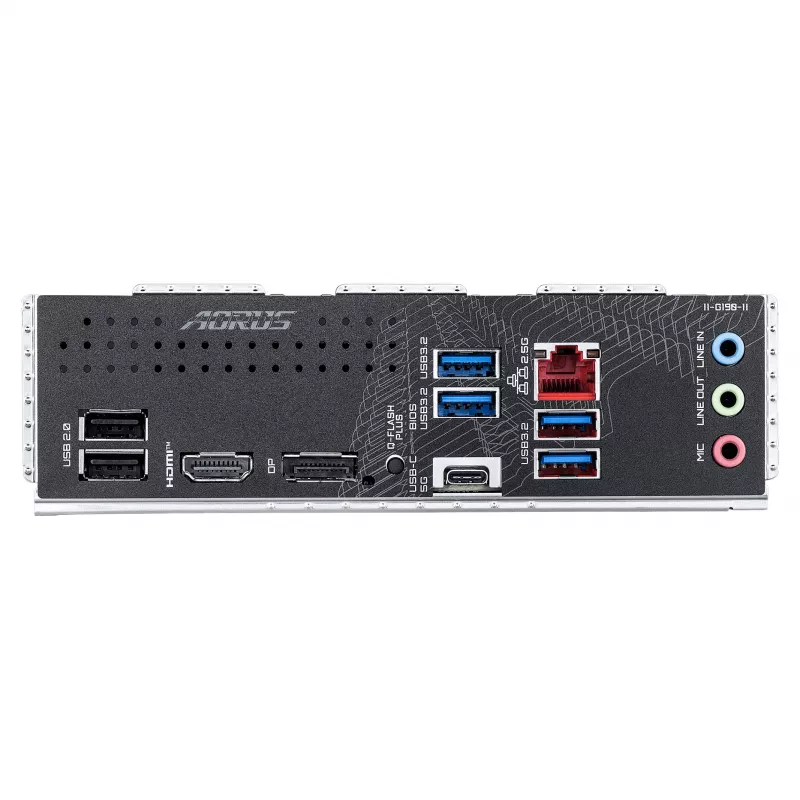 GIGABYTE B550M X AORUS ELITE AM4 Micro-ATX emaplaat, AMD B550, 4x DDR4, HDMI/DP, 2x M.2, 2.5GbE, Wi-Fi 6E
