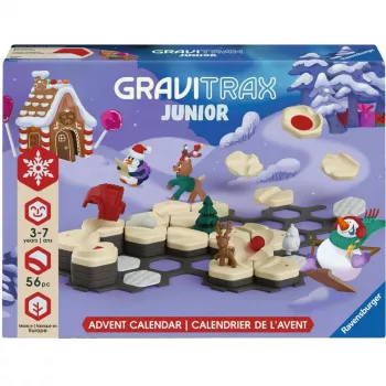 Ravensburger GraviTrax Junior advendikalender - 24 päeva kuuliraja üllatusi