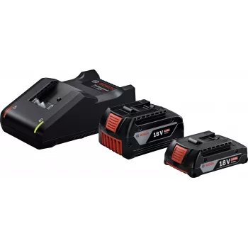 Stardikomplekt 18V (GBA 18V 4.0/2.0Ah + GAL 18V-40 Professional) (must, 2x liitiumioonaku, AMPShare Alliance)