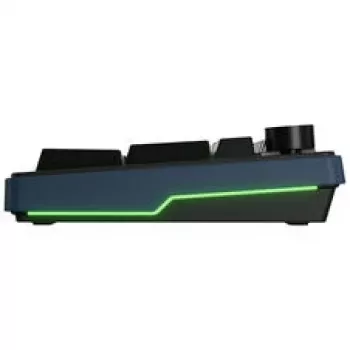 Ducky OK-M 98 mänguklaviatuur, 98% paigutus, vahetatavad lülitid, RGB, ISO - KTT lineaarsed lülitid