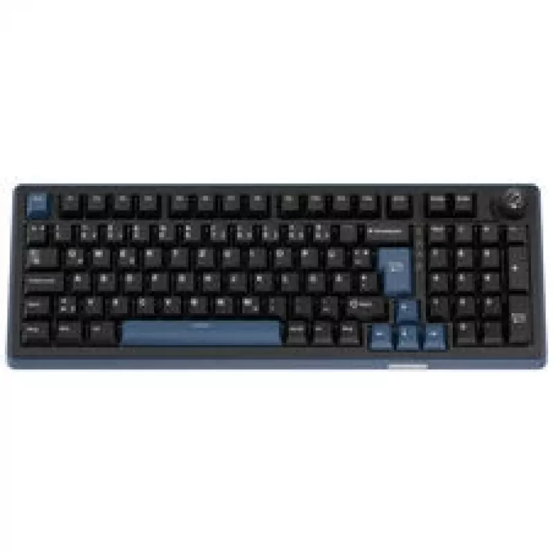Ducky OK-M 98 mänguklaviatuur, 98% paigutus, vahetatavad lülitid, RGB, ISO - KTT lineaarsed lülitid