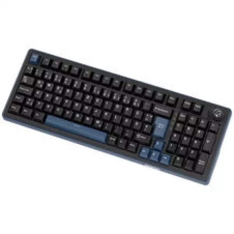 Ducky OK-M 98 mänguklaviatuur, 98% paigutus, vahetatavad lülitid, RGB, ISO - KTT lineaarsed lülitid