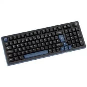 Ducky OK-M 98 mänguklaviatuur, 98% paigutus, Hot-Swap, RGB-taustvalgustus, ISO, KTT taktiilsed lülitid, must