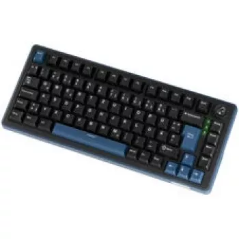 Ducky OK-M 75 mehaaniline mänguklaviatuur, 75% paigutus, vahetatavad KTT Tactile lülitid, RGB taustvalgustus, ISO, must