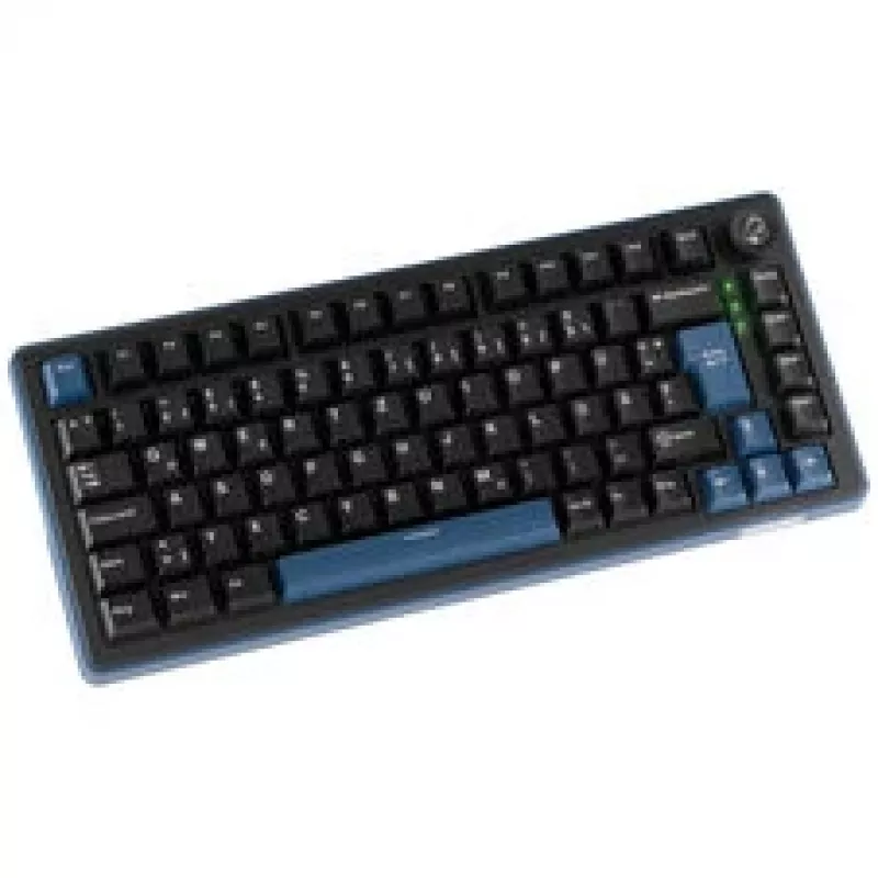 Ducky OK-M 75 mehaaniline mänguklaviatuur, 75% paigutus, vahetatavad KTT Tactile lülitid, RGB taustvalgustus, ISO, must