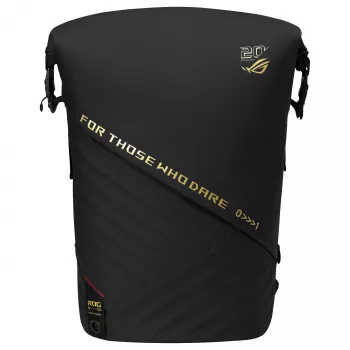 ASUS ROG Slash seljakott BP3802 Edition 20 - 16L veekindel Cordura sülearvuti seljakott kuni 17,3 inch jaoks, must