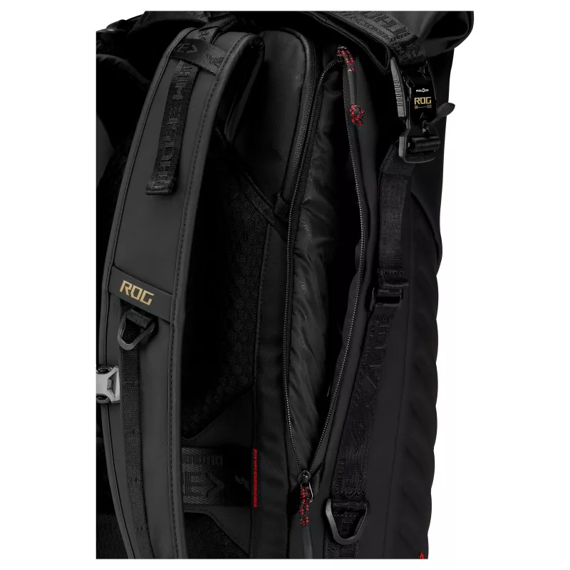 ASUS ROG Slash seljakott BP3802 Edition 20 - 16L veekindel Cordura sülearvuti seljakott kuni 17,3 inch jaoks, must