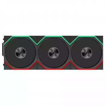 Lian Li UNI FAN TL FLEX Wireless ARGB 120mm ventilaator 3-pakk kontrolleriga - must
