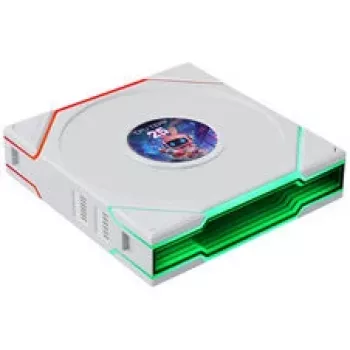 Lian Li UNI FAN TL LCD FLEX Wireless ARGB Reverse Blade 120mm ventilaator - Valge