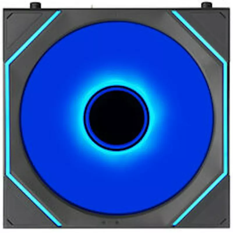 Lian Li UNI FAN SL-INF FLEX Wireless ARGB Reverse Blade 120mm ventilaator 3-pakk kontrolleriga - must