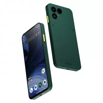 Fairphone 6+ 256GB Forest Green Dual SIM 5G modulaarne nutitelefon (12GB RAM, Android 13, 50MP kolmikkaamera, IP55)