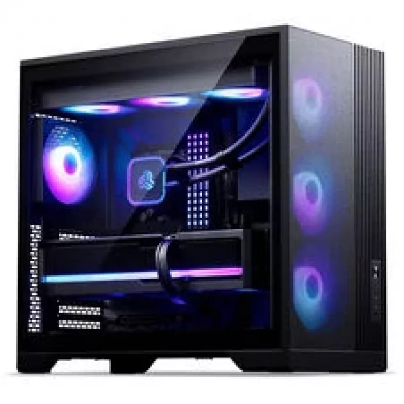 Phanteks XT M5 Midi-Tower PC korpus, ATX, Mesh-esipaneel, karastatud klaas, 3x D-RGB ventilaatorit, must