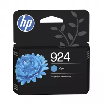 HP 924 originaalne tsüaani tindikassett - 6 ml - OfficeJet Pro 8120e, 8122e, 8125e, 8130e, 8134e, 8135e, 8138e, 8139e