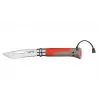 Opinel No. 08 Outdoor Red Multifunktsionaalne taskunuga