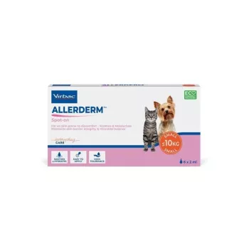 VIB Virbac Allerderm šampoon normaalsele nahale koertele ja kassidele 250ml
