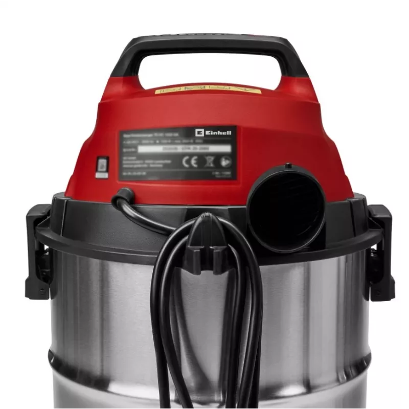 Einhell TC-VC 3055 SA märg- ja kuivimeja koos pistikupesaga, 55L roostevabast terasest paak, 1500W