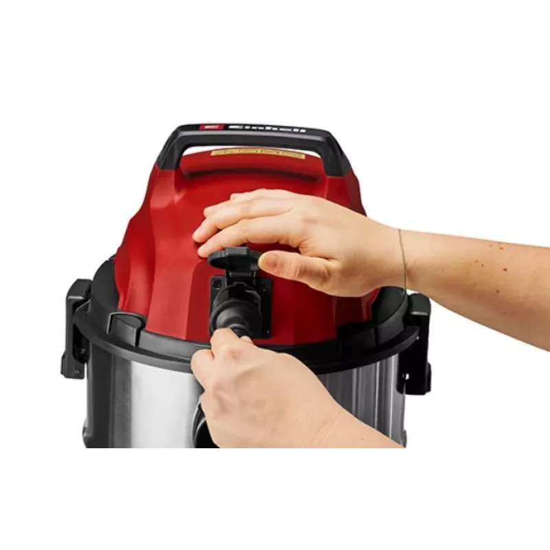 Einhell TC-VC 3055 SA märg- ja kuivimeja koos pistikupesaga, 55L roostevabast terasest paak, 1500W