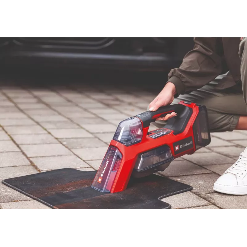 Einhell TE-SCL 18/200 Li-Solo juhtmevaba märg- ja kuivimeja pesufunktsiooniga, 20L roostevabast terasest paak, 18V Power X-Change, ilma akuta