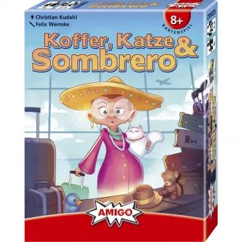 AMIGO Suitcase, Cat & Sombrero laste mälumäng