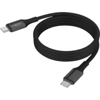 ANSMANNi magnetiline USB-C silikoonkaabel 120cm must